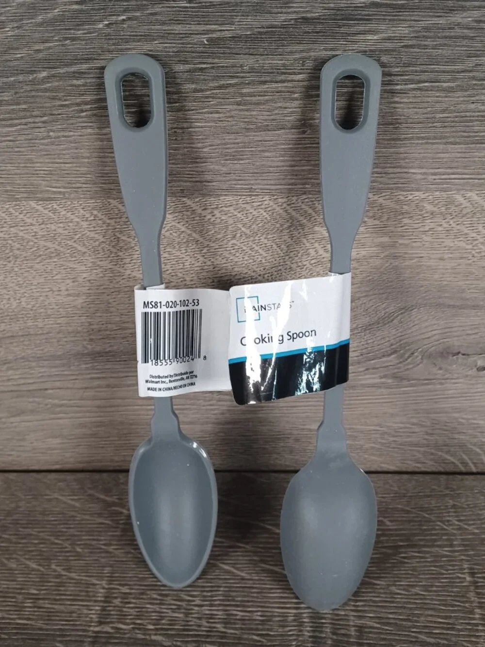 New Mainstays Lot of 3 Silicone Cooking Fork and Spoons